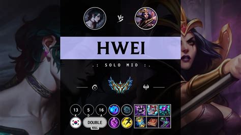 Hwei Mid Vs Leblanc Kr Challenger Patch Youtube