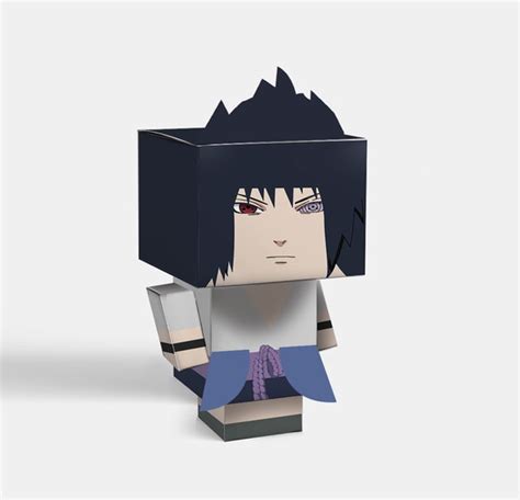 Sasuke Uchiha Caixa Lembrancinha Tema Naruto Elo