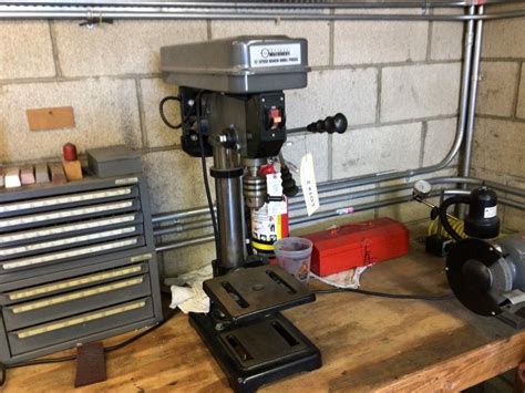 12 Speed Bench Drill Press Live And Online Auctions On