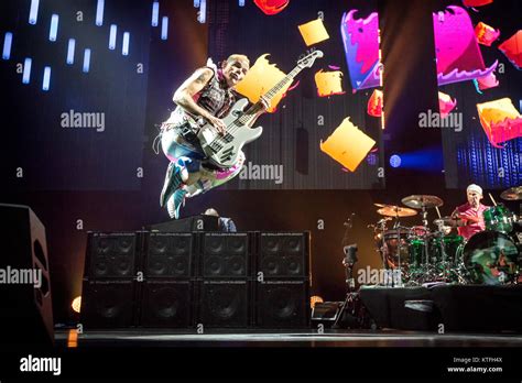 The American Rock Band Red Hot Chili Peppers Performs A Live Concert At Orange Stage At Telenor