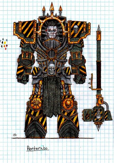 Perturabo Warhammer 40k Artwork Warhammer Anatomy For Artists