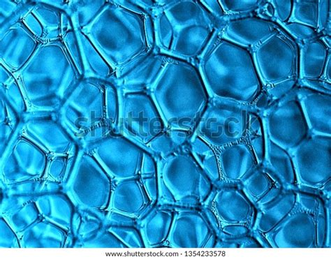 Soap Bubbles Macro Photography Abstract Background Stock Photo ...