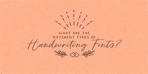 Cool Handwriting Styles