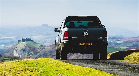 Volkswagen Amarok Black Edition Uk Spec Rear Car Hd