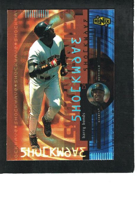 Ud Ionix Shockwave Card Insert Set Griffey Jr Mcgwire