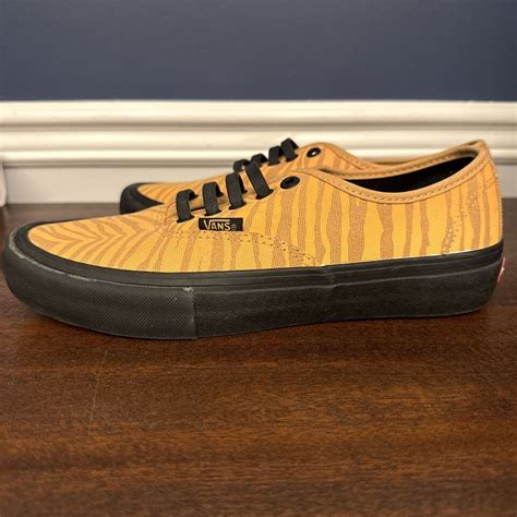 Vans Ultracush Hd Pro Slip On Men S Shoes Sz Punk Tiger Print Black