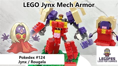 Lego Pokemon Mech Pokedex Jynx Tutorial Build Armor Robot Mode