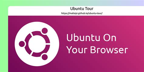 GitHub Malisipi Ubuntu Tour Web Based Ubuntu