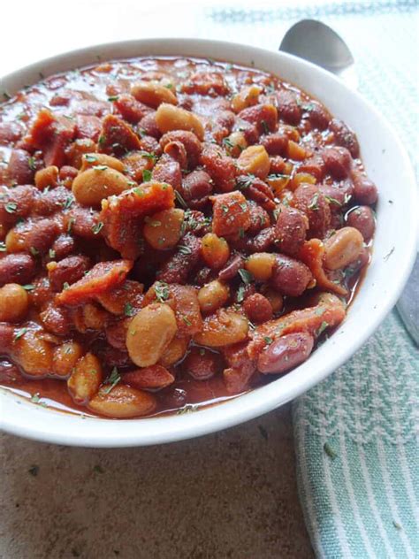 Slow Cooker Baked Beans Easy Delicious Savory With Soul