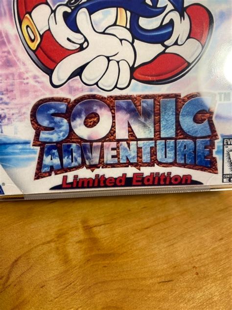 Sonic Adventure Limited Edition Reproduction Case No Disc Etsy