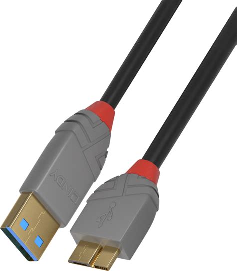 Buy Lindy Usb A To Micro B Cable 2m 36767