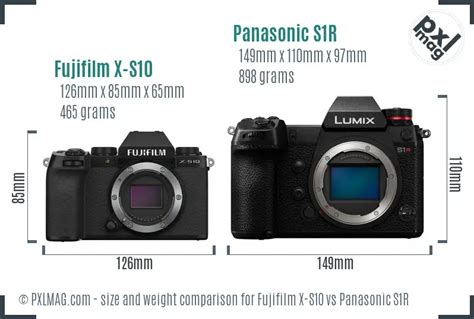 Fujifilm X S10 Vs Panasonic S1R In Depth Comparison PXLMAG