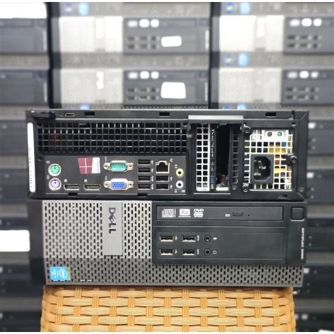jual pc dell  core   ram gb ssd gb bergaransi shopee