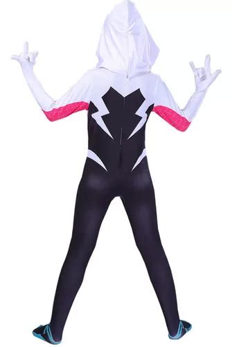 Spiderman Gwen Stacy Traje Disfraz Hombre Ara A Ni A Cosplay En Venta