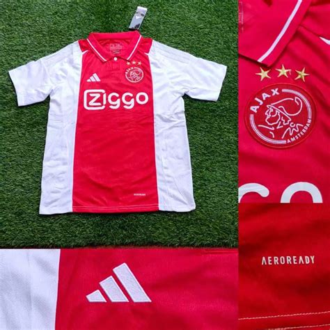 Jual Ajax Home Away Rd Player Issue Jersey Baju Bola Pi Hitam