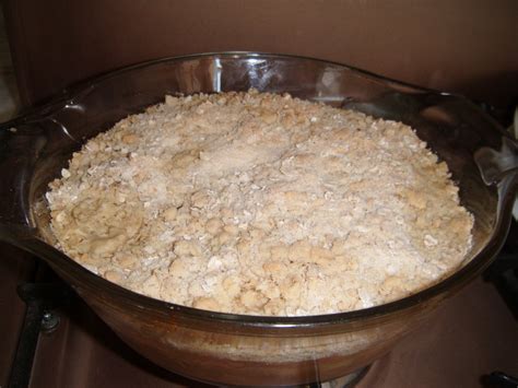 Rhubarb Crumble