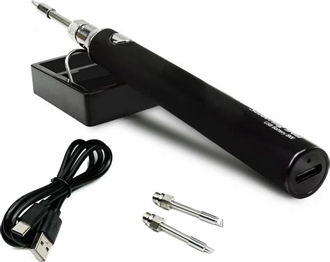 Amazon.com: Cordless Soldering Iron Kit - Portable USB Solder Iron with ...