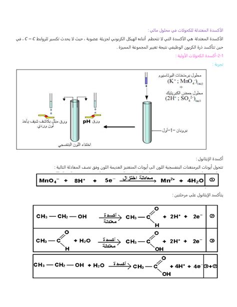 المجموعات المميزة في الكيمياء العضوية الدرس 1 Alloschool