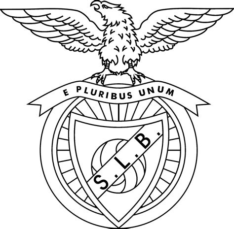 Printable SL Benfica Coloring Pages Pdf Coloringfolder