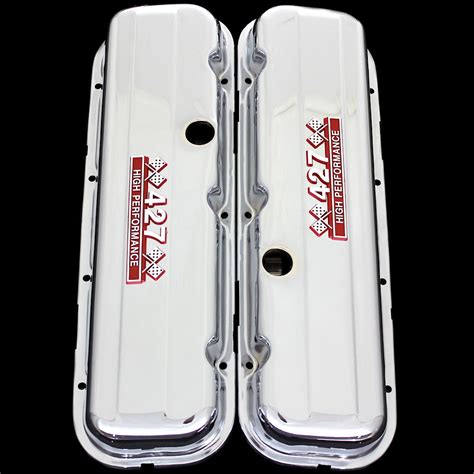 Mcc S Chrome Big Block Chevy Factory Height Emblem Valve Covers