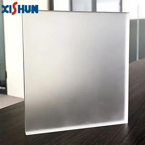 Xishun Milk Frosted Acrylic Sheet Non Reflective Plexiglass Color Pmma