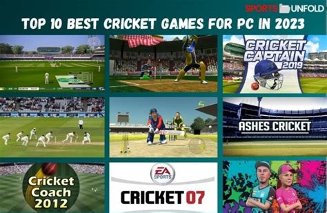 Top 10 Best Cricket Games for PC in 2023 - SportsUnfold