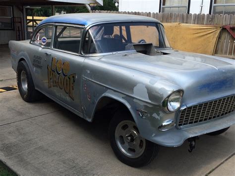 Ebay Find Gasser Style 100 Proof 1955 Chevy Bel Air Dragzine