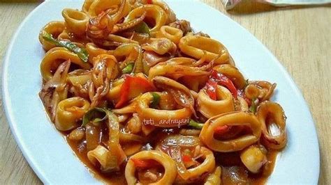 resep cumi saus tiram super lezat mudah dibuat moms
