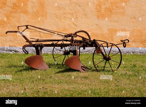 Old Plow Hi Res Stock Photography And Images Alamy