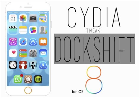 Dockshift Nuevos Estilos De Dock Cydia Tweak Ios 8 Youtube