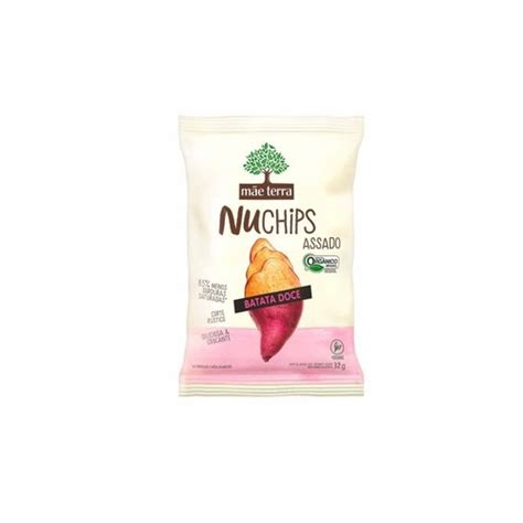 Ofertas De Nuchips Assado Mãe Terra Batata Doce Com 32g Cr