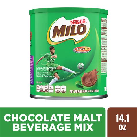 Nestle Milo Active Go Chocolate Malt Powder Drink Mix 14 1 Oz