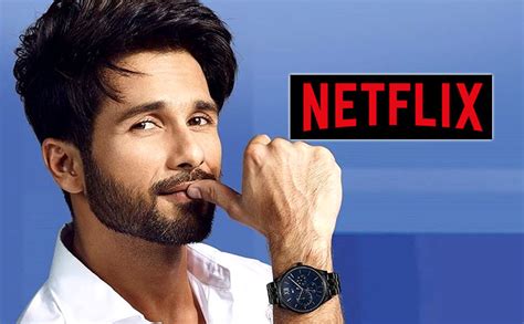 Shahid Kapoor Signs A Big Budget Action-Thriller Film With Netflix?