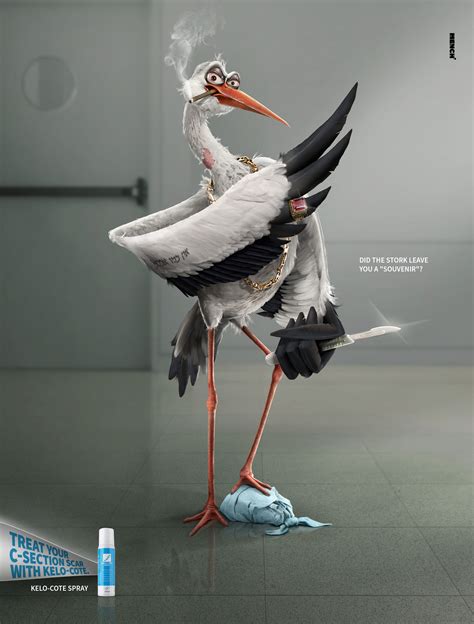 Kelo Cote Stork • Ads Of The World™ Part Of The Clio Network Artofit