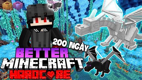 Kiramc Tóm Tắt 200 Ngày Better Minecraft Sinh Tồn Siêu Khó Và Phi Vụ