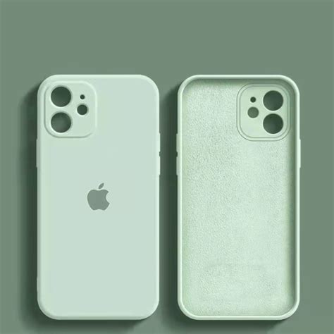 Funda De Silicona L Quida Cuadrada De Lujo Para Iphone Pro Max