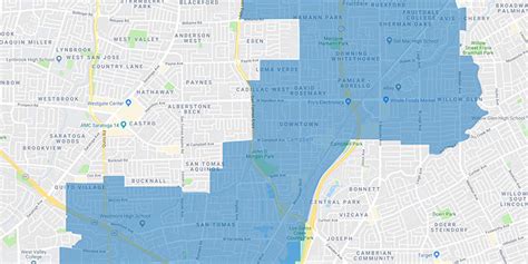 Map Of New Trustee Areas Are Being Developed Capri Elementary School