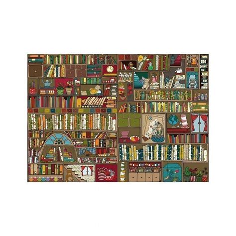 Puzzle 1000 pièces Bibliothèque D Toys Jeujouethique