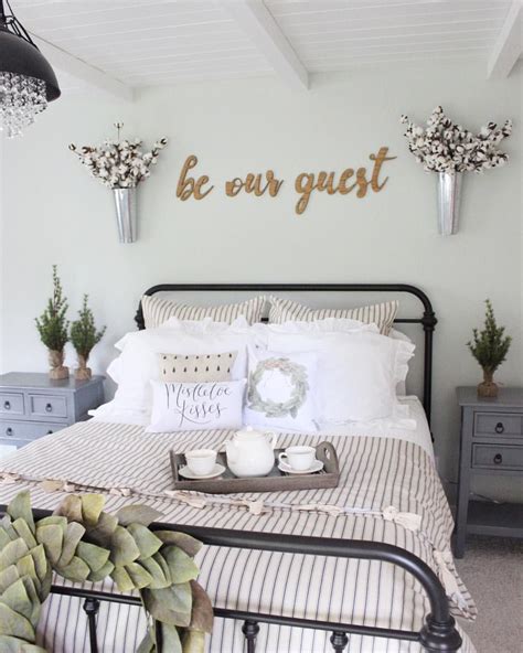 Farmhouse Guest Bedroom Ideas Pinterest – BESTHOMISH