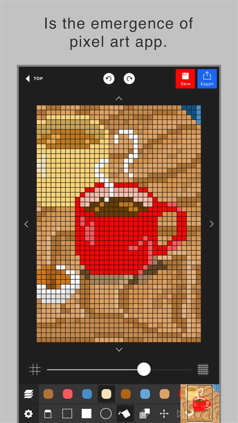 Iphone Için Pixel Art Editor Dottable İndir