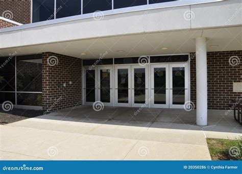 School Doors Royalty Free Stock Image - Image: 20350286