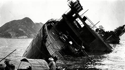 January 9 1972 Ocean Liner Queen Elizabeth Sinks In Hong Kong Harbour