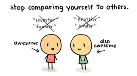 Stop Comparing Yourself To Others