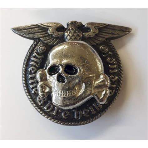 German Ss Infantry Commemorative With Eagle And Skull Badge Warstuffcom