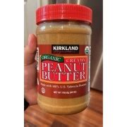 Kirkland Signature Peanut Butter Creamy Organic Calories Nutrition