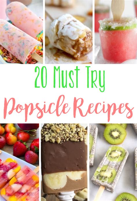 The Friday Find: 20 Popsicle Recipes You MUST Try This Summer! - Lydi Out Loud