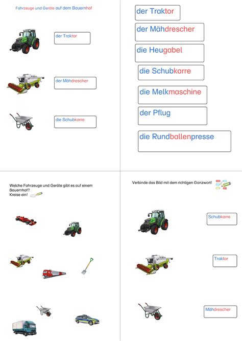 Fahrzeuge Und Ger Te Auf Dem Bauernhof Gpaed De