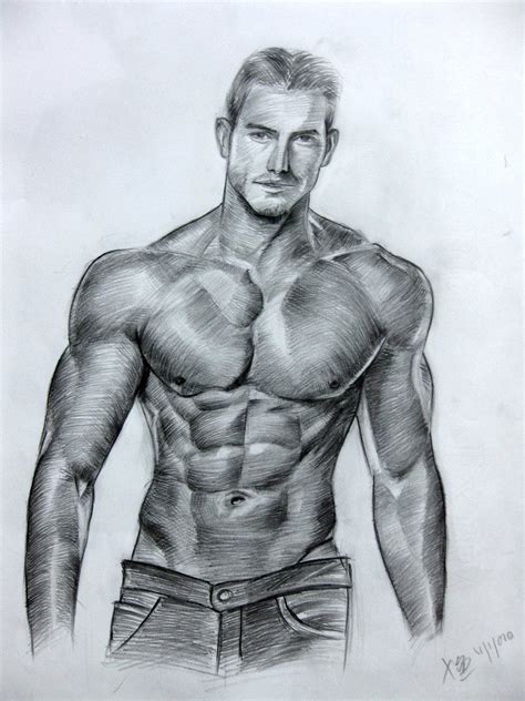 How To Draw Male Muscular Body Pin On Art Help Bodenewasurk