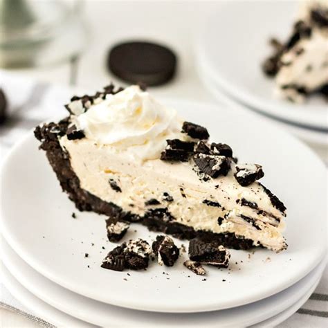 No Bake Oreo Pie