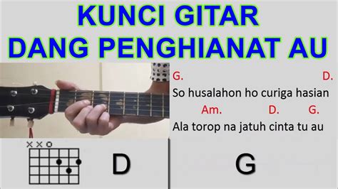 Chord Kunci Gitar Dang Penghianat Au Permata Trio Kunci Gitar Mudah